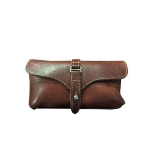 Col. Littleton No. 47L Brown Leather Phone Holster USA